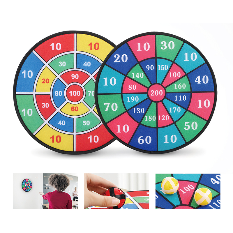 Juego de diana de tela Baili para diversión en interiores para niños y familias