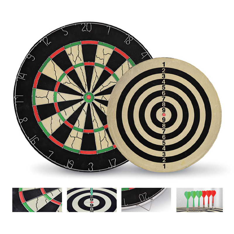 BL-18012 Juego de diana flocada de doble cara Baili