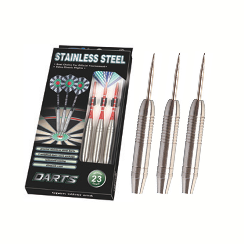 Estuche para juego de dardos con punta de acero inoxidable profesional BL-3600 de 23 g
